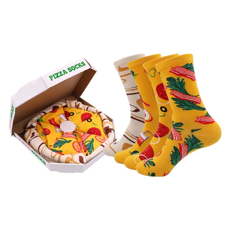 Nýjung fyndnir pizzusokkar